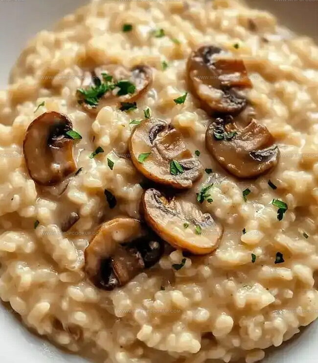 Try This Creamy Mushroom Risotto Recipe Tonight — It's Magical - Whip ...