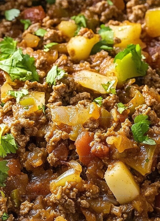 How to Save and Reheat Mexican Picadillo