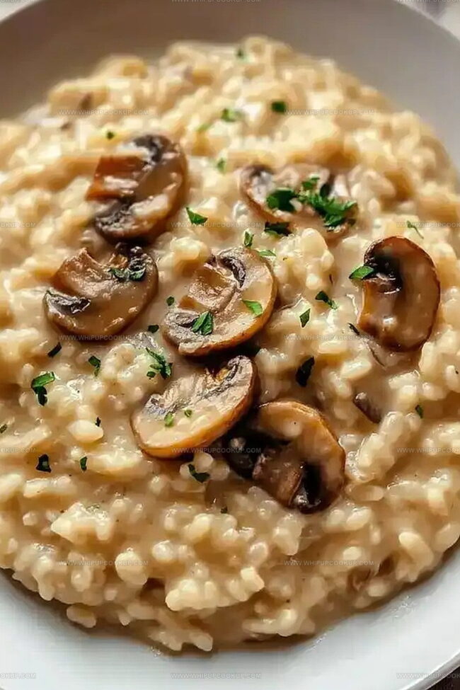 Try This Creamy Mushroom Risotto Recipe Tonight — It's Magical - Whip ...
