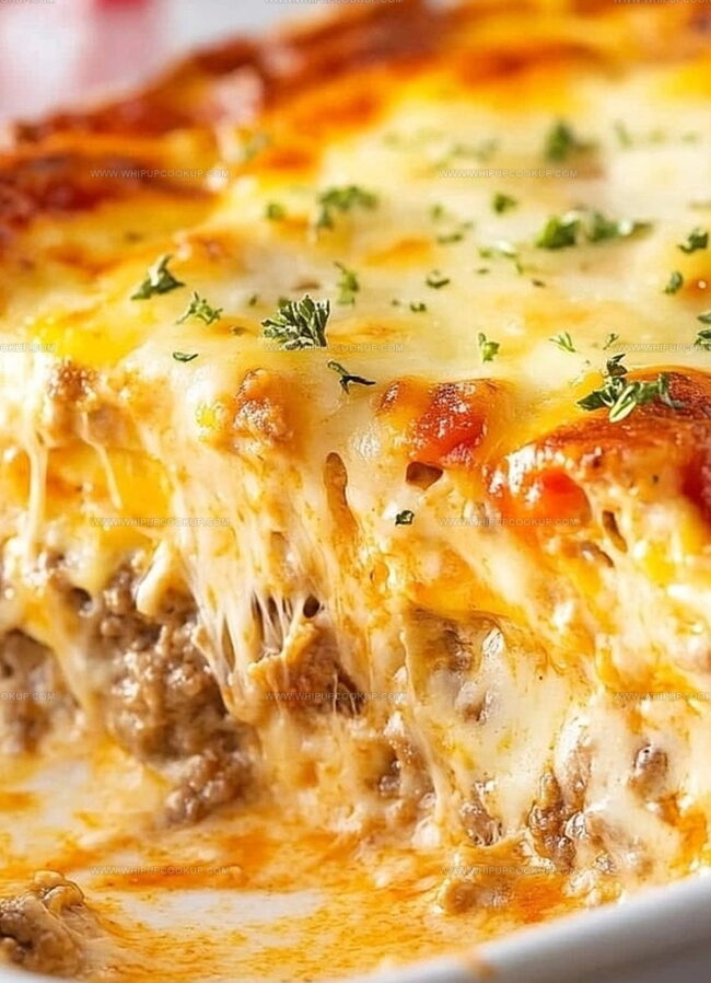 How to Store and Warm Cheeseburger Casserole
