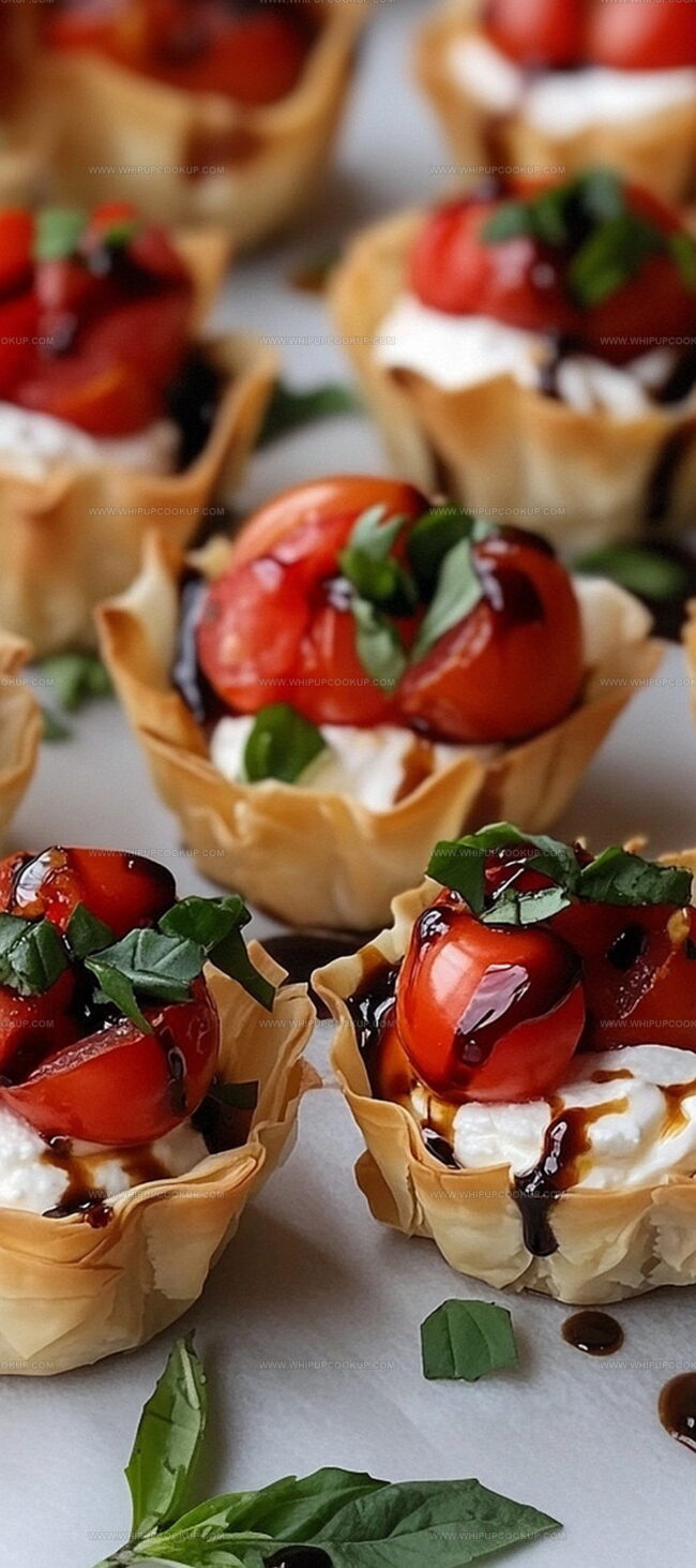 Why Guests Love Bruschetta Phyllo Cups