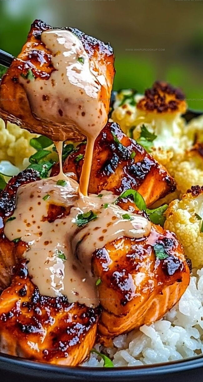 Why These Sriracha Salmon Bowls Work