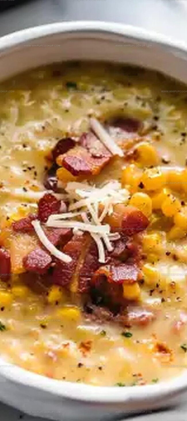 Chowder That’s Loaded with Cheddar, Corn, and Crispy Bacon