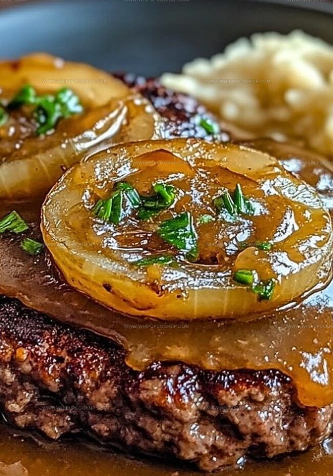 Tips for Juicy Patties and Rich Onion Gravy