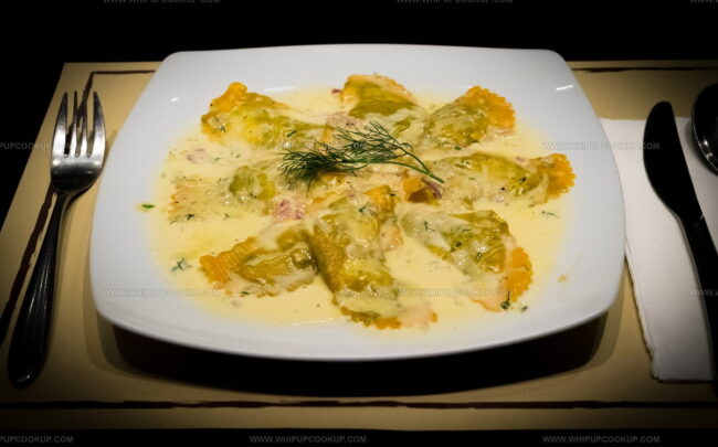 Salmon Ravioli (Ravioli Al Salmone)