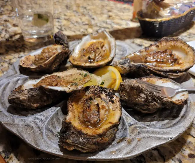 Charbroiled Oysters