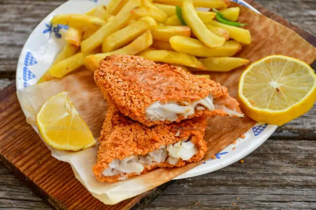 Pollock Fish And Chips